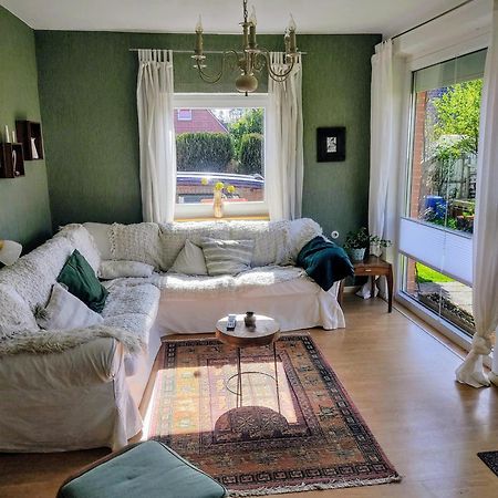 Ferienwohnung Haus Papenburg Garten Parkplatz Nordsee Eksteriør bilde