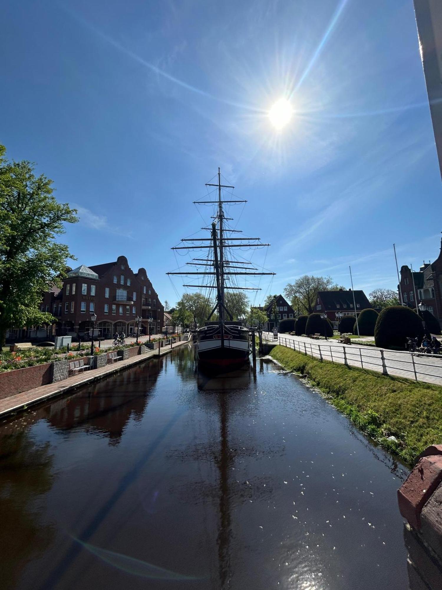Ferienwohnung Haus Papenburg Garten Parkplatz Nordsee Eksteriør bilde