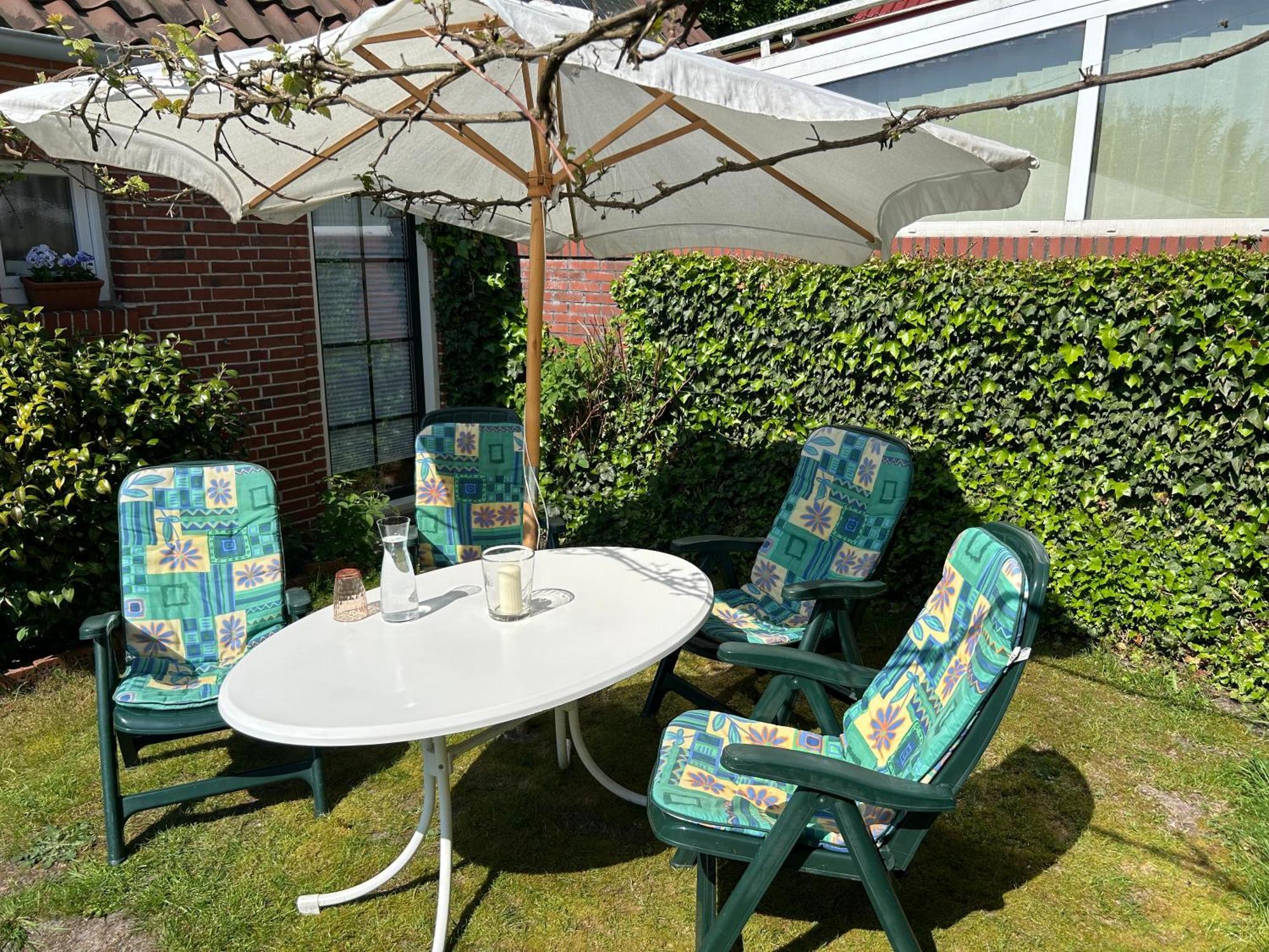 Ferienwohnung Haus Papenburg Garten Parkplatz Nordsee Eksteriør bilde