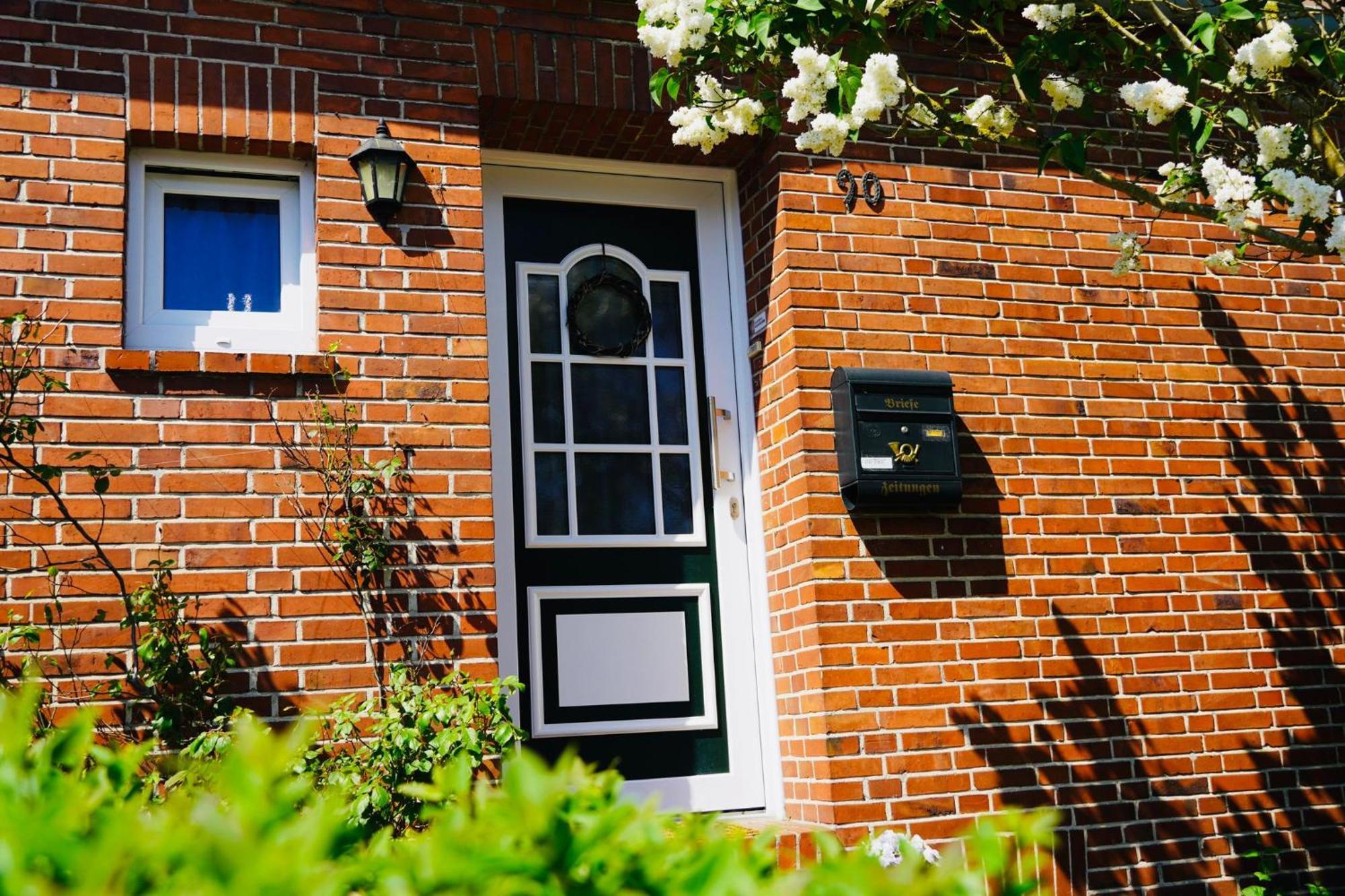 Ferienwohnung Haus Papenburg Garten Parkplatz Nordsee Eksteriør bilde
